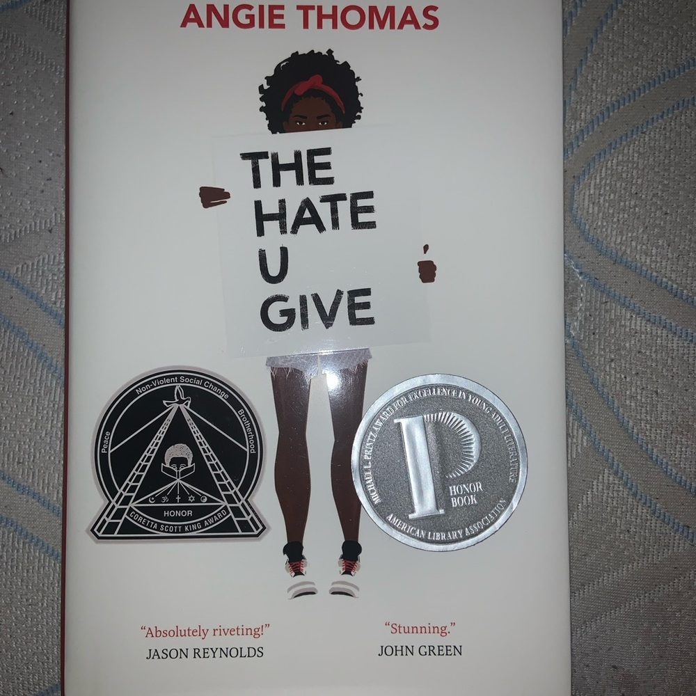 the Hate u give by Angie Thomas